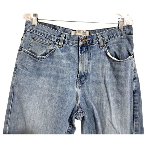 Urban Pipeline Y2K Mens Light Wash Boot Cut Denim Jeans 32X30 - Picture 4 of 11